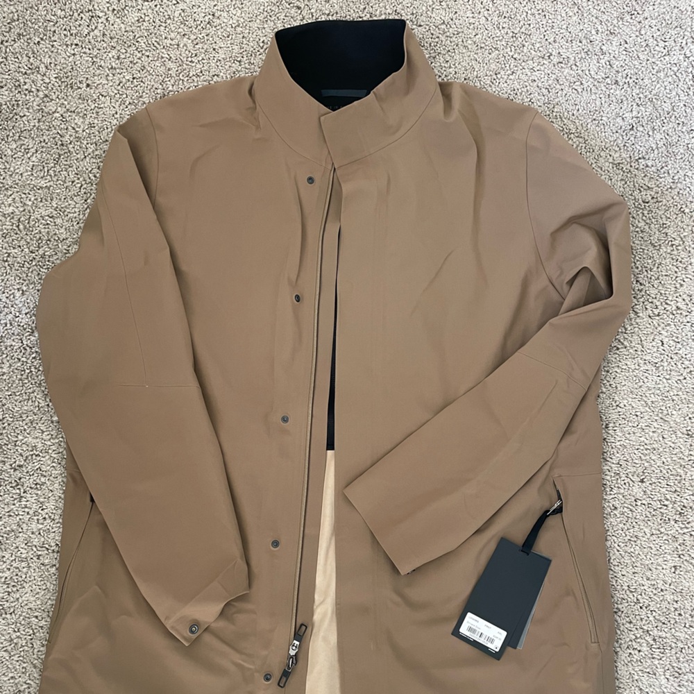 Lululemon Athletica Tan Trench Coat